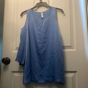 Womens MTS cold shoulder top with Bell sleeves size SM